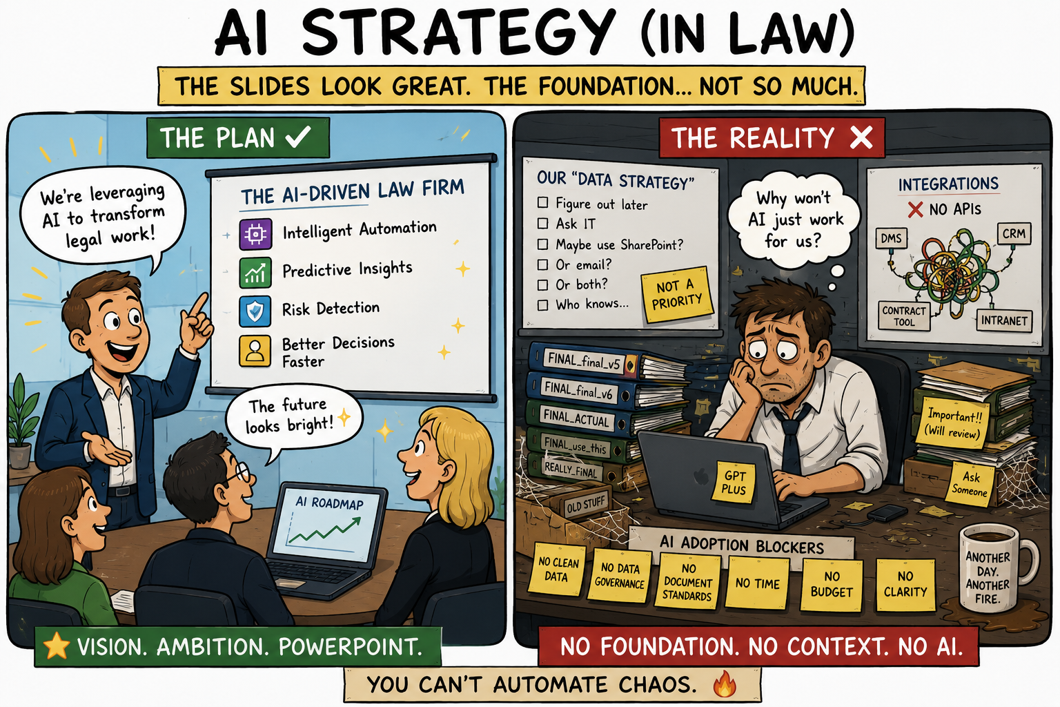 AI Strategy (in Law) (The Slides Look Great)