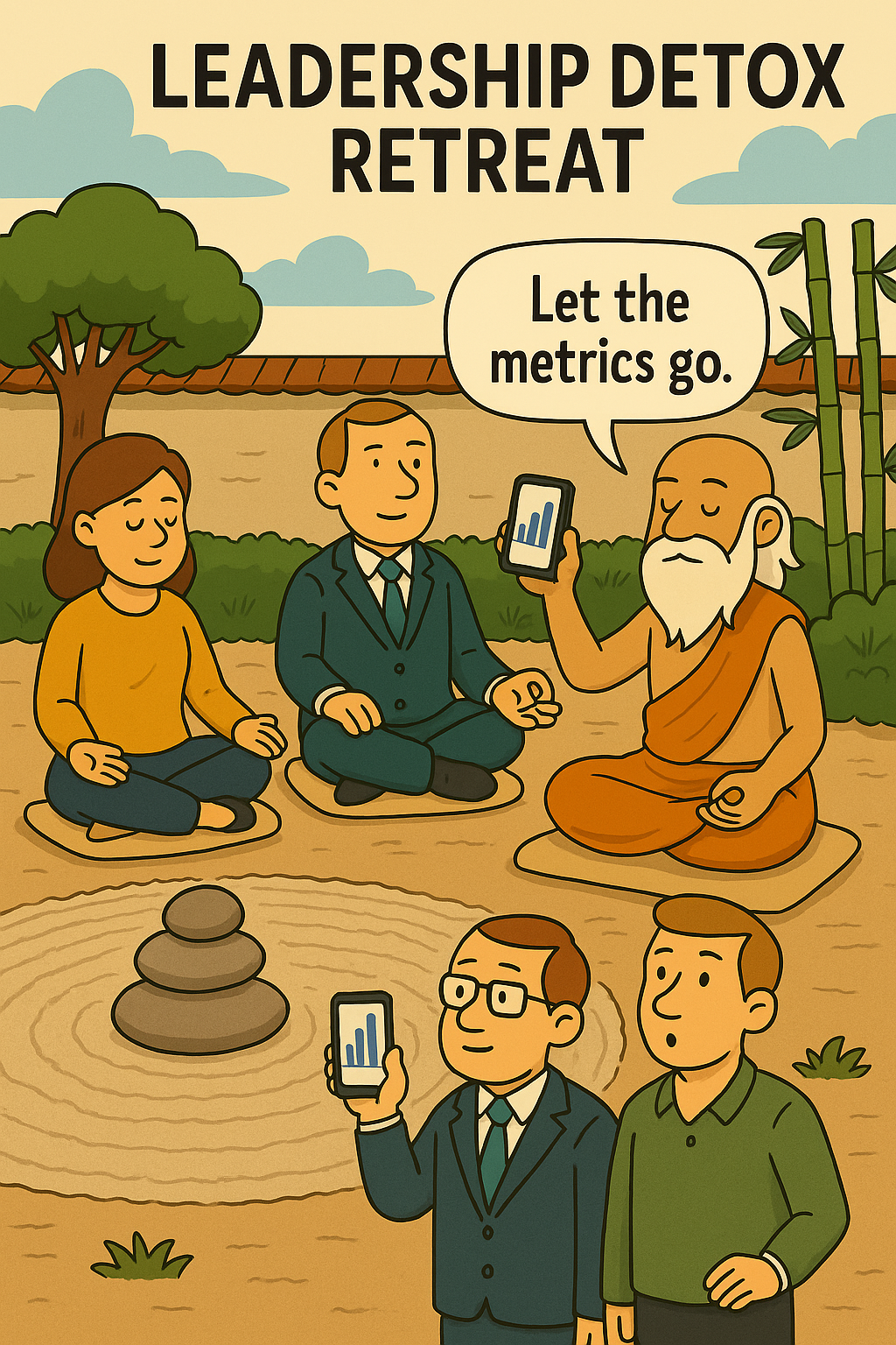 Leadership Detox Retreat — Let the Metrics Go
