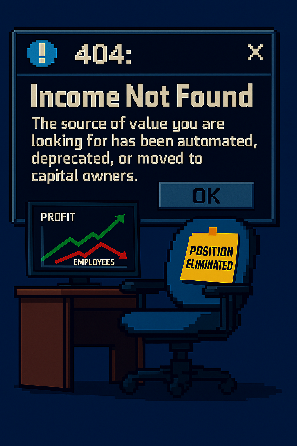 NWS.meme: AI in 2026: Error 404: Income Not Found