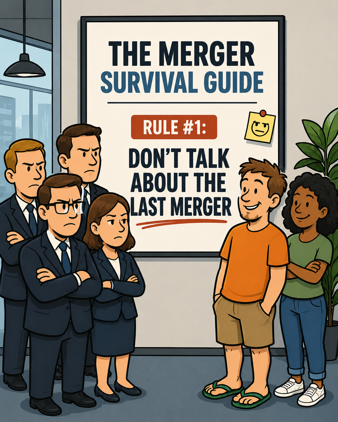 The Merger Survival Guide: Rule #1: Don´t Talk About The Last Merger